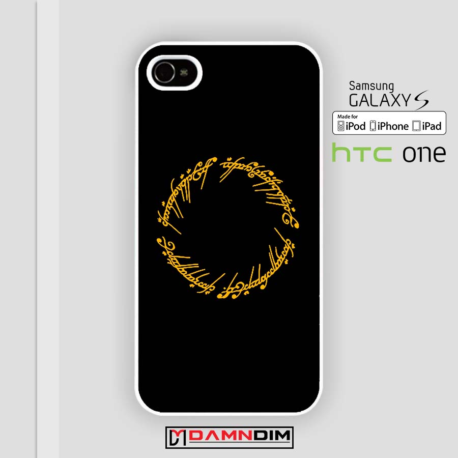 Ring The Lord Of The Rings Iphone Case Damndimcom
