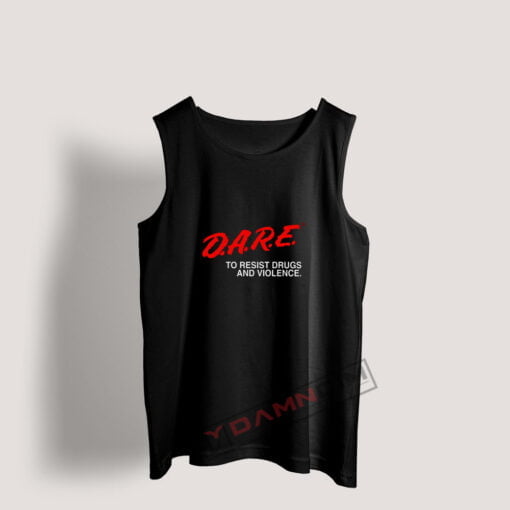 Tank Top D.A.R.E Drug Abuse Resistance Education