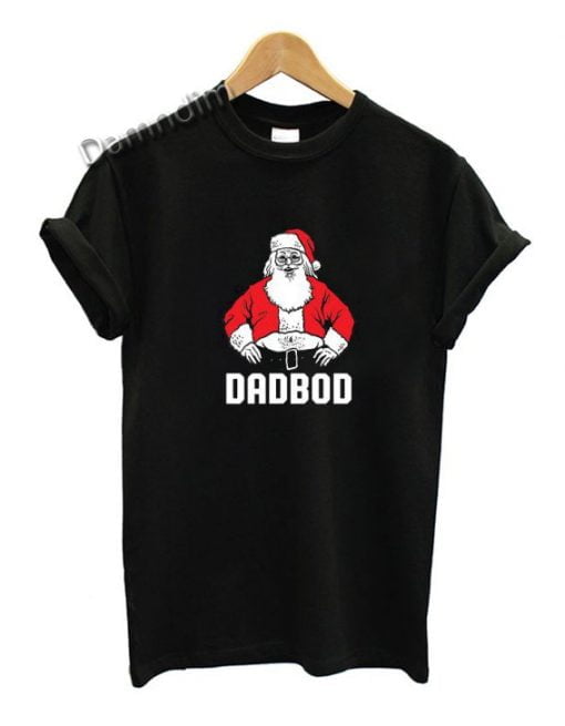 Santa Claus Dad Bod T Shirt
