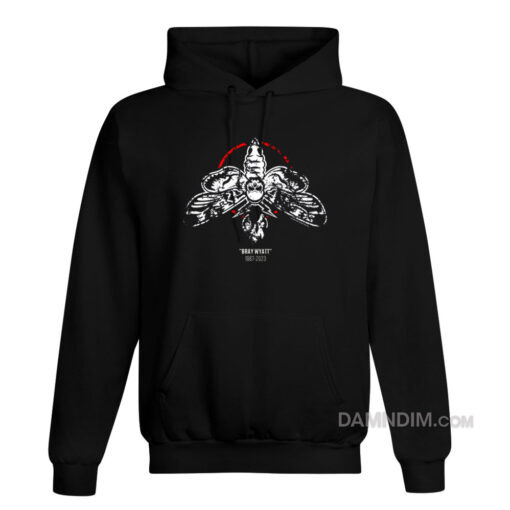 Bray Wyatt Moth RIP 1987 2023 Hoodie