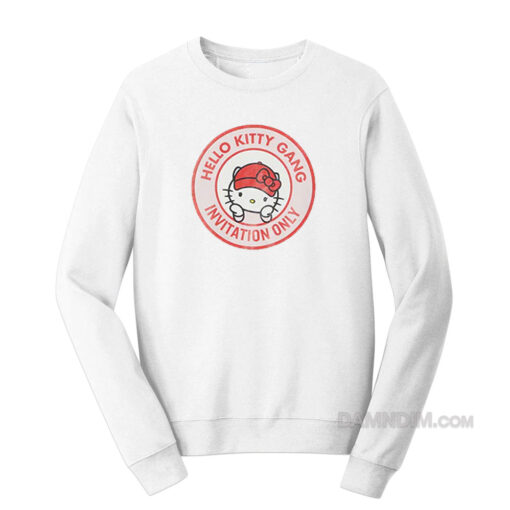 Hello Kitty Gang Invitation Only Sweatshirt 4484