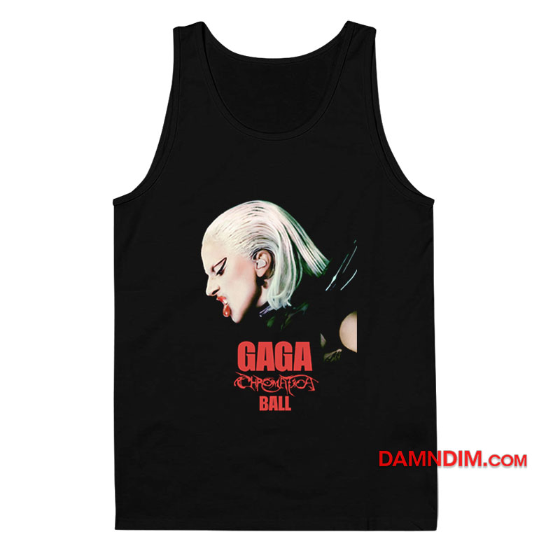 NEW LADY GAGA CHROMATICA BALL sale TOUR OFFICIAL TANK SZ S