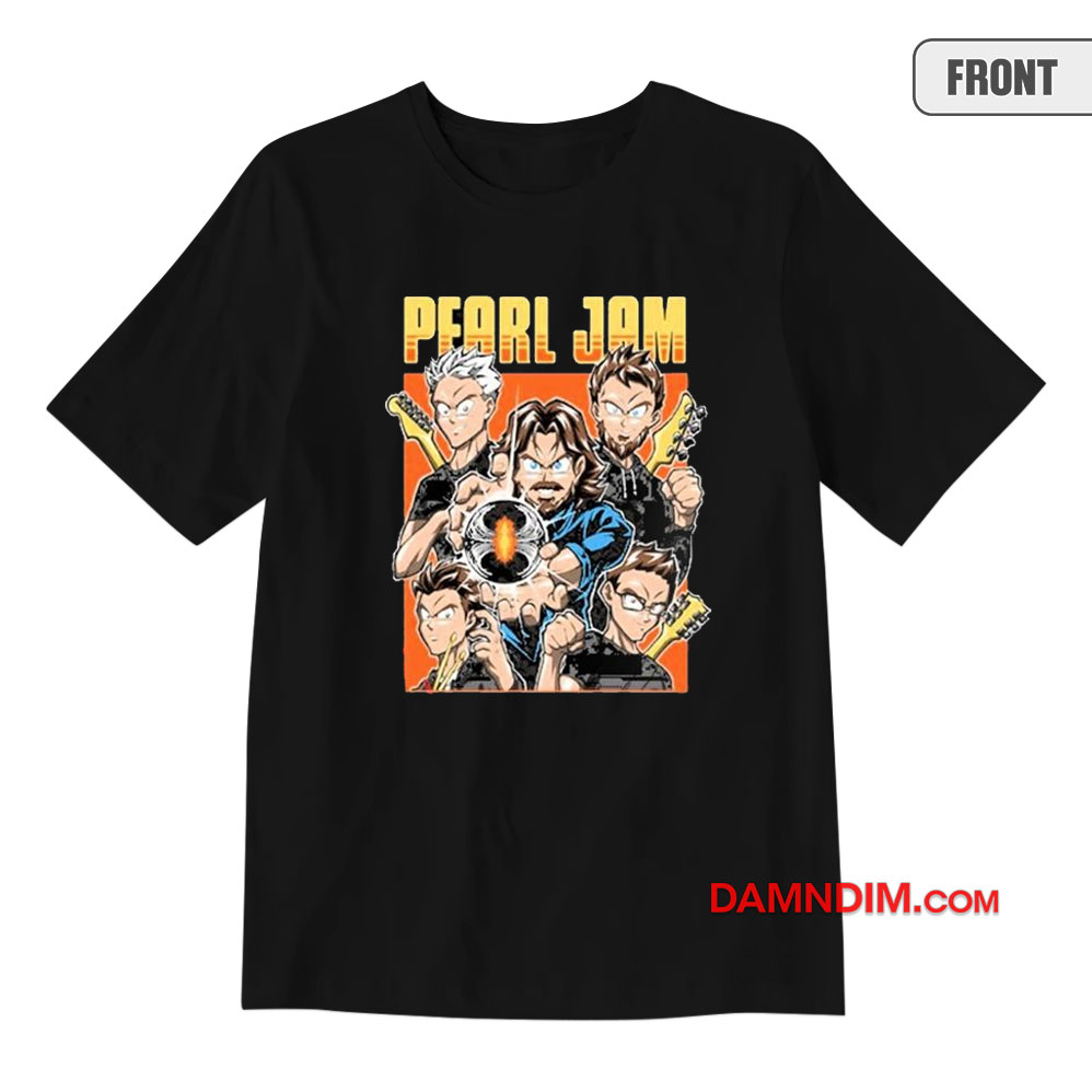 Pearl Jam Dark Matter Anime T-Shirt