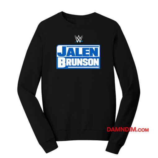Jalen Brunson WWE Smackdown Sweatshirt