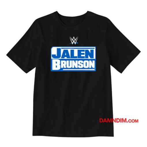 Jalen Brunson WWE Smackdown T-Shirt
