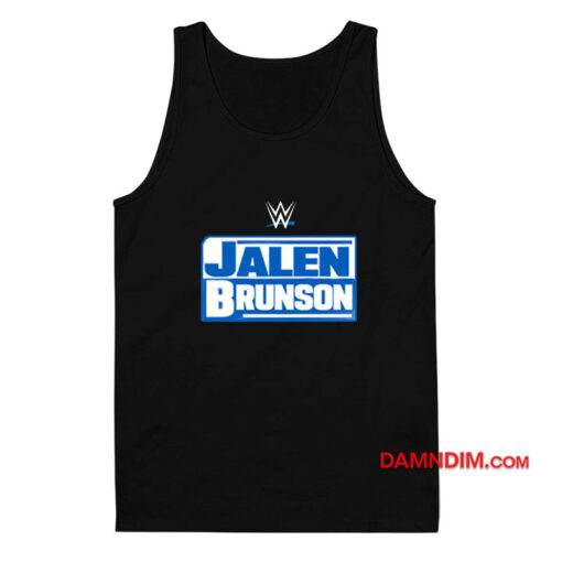 Jalen Brunson WWE Smackdown Tank Top
