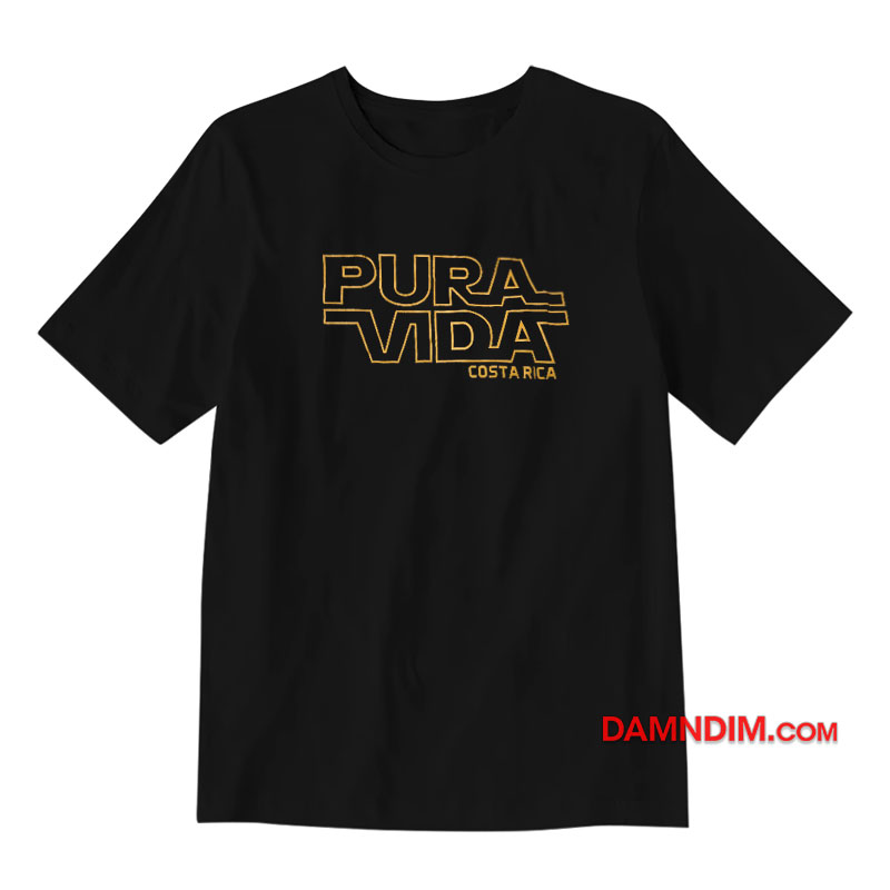 Pura Vida Costa Rica Star Wars T-Shirt - Damndim.com