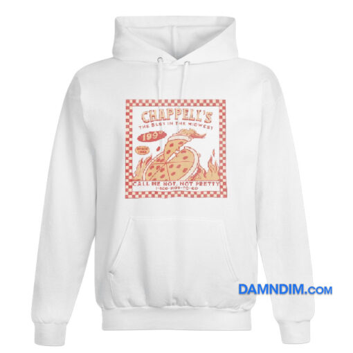 Chappell Roan HOT TO GO! Retro Pizza Hoodie