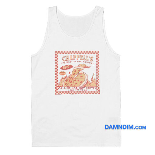 Chappell Roan HOT TO GO! Retro Pizza Tank Top