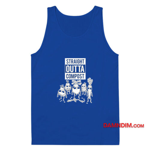 Straight Outta Compost Gardening Tank Top