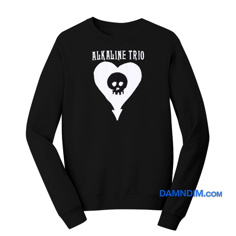 Alkaline Trio Skull Heart Logo Sweatshirt