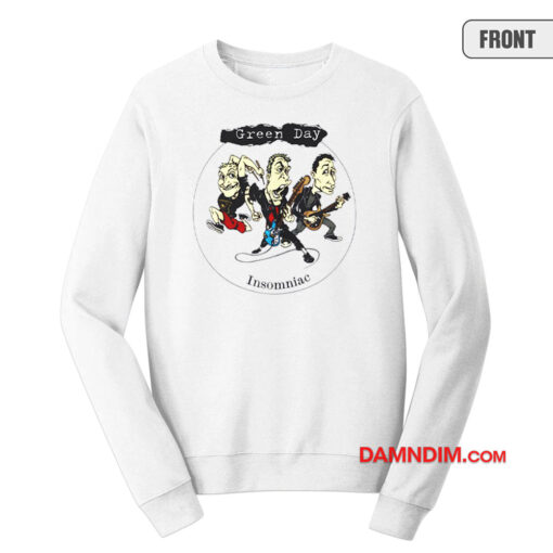Green Day Insomniac Tour 1995 Sweatshirt